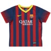 Maillot de Supporter Barcelone 2013-14 Domicile Retro Pour Homme